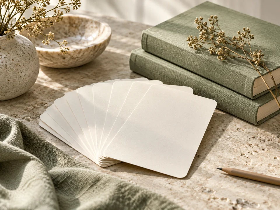 Books and reading cards for the CBD guide library.